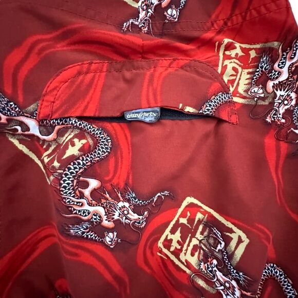 Crazy Shirts ~ Mens Dragon Boardshorts ~ size 34 - Picture 7 of 10